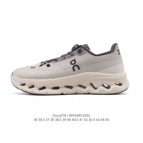 昂跑 On 训练鞋Cloudtitl 2025新品 蛇年限定 新年鞋子 男女同款防水缓震徒步鞋 厚底增高运动老爹鞋。缓震性能提升：Cloudtilt 采用了先进