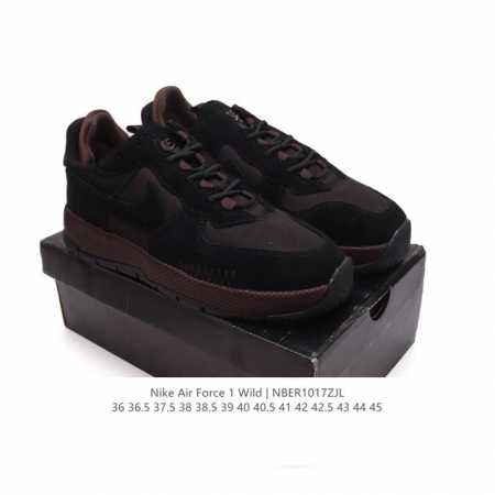 公司级耐克 AF1空军一号Air Force 1 Wild 低帮af1 厚底增高运动板鞋 户外越野潮流功能鞋 新品首发。原档案原楦数据开发#专注外贸渠道 全掌内 - 点击图像关闭