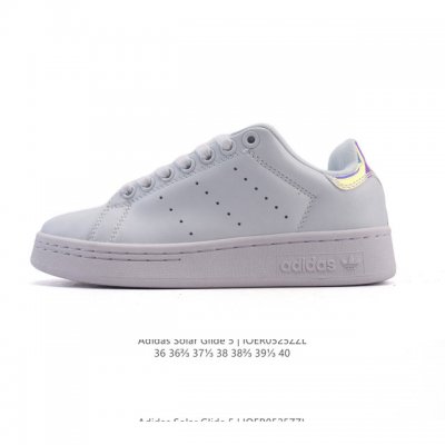 真标 阿迪达斯 Adidas 经典Y运动板鞋 新版本 Adidas Originals Stan Smith 厚底增高小白鞋 脚感新升级 整双鞋依旧是传统的低帮