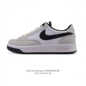 Nike 耐克 Sb Adversary 中性低帮运动板鞋 滑板鞋。Nike Sb Adversary 滑板鞋回归基本设计。皮革和织物打造的经典外观灵感来自 1