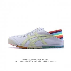 120 【真标】Asics/亚瑟士 男女鞋真标原盒制，采用原厂一致全工艺帆布面料舒适透气，超国标含胶率耐磨防滑Rb大底2025Ss夏季新色,日产经典老牌-鬼塚虎