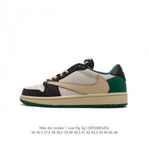 公司级 耐克 Nike Air Jordan 1 Low Og Sp Military Blue Aj1乔1 倒勾 路易威登联名 低帮篮球鞋 Aj1 乔丹1代