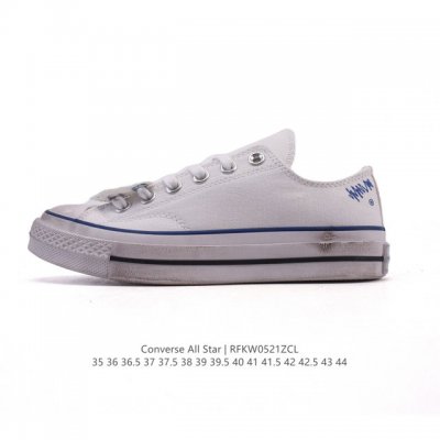 converse 小白鞋 低帮男女士运动鞋 匡威全明星复古 休闲百搭板鞋 经典帆布面慢跑鞋 这个系列是匡威最古老的系列了 是匡威品牌公司1908年成立以来就有的