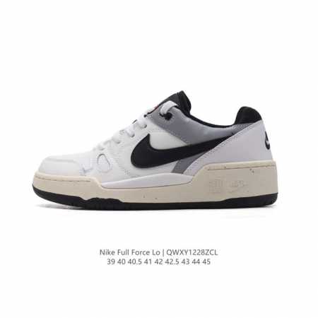 耐克 Nike 全新鞋型 来了！Nike Full Force Low 时尚复古运动板鞋，复古气质爆棚！近年来复古风的兴起，众多品牌纷纷推出自己的全新鞋款，势必 - 点击图像关闭