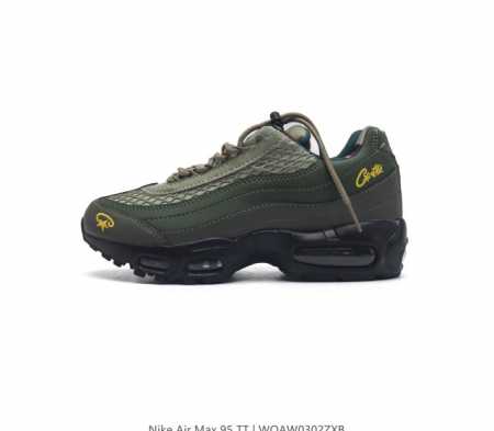 Nike 耐克 Air Max 95 潮流百搭 气垫缓震慢跑鞋 休闲防滑运动鞋 Nike耐克男鞋跑步鞋经典透气舒适运动鞋休闲鞋 为了迎接今年的世界地球日 Nik - 点击图像关闭