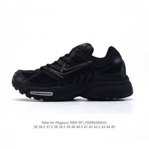 120 【降价原价140元】耐克Nike Pegasus 2005 复古运动休闲低帮跑步鞋 厚底增高老爹鞋。Pegasus 2005 于 2005 年中期首次亮