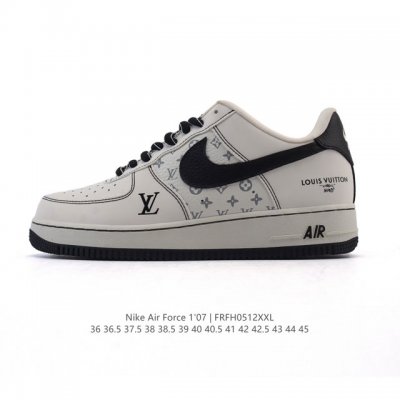公司级 耐克 Nike Air Force 1 '07 Low 空军一号含气垫 小白鞋 路易威登联名 2025年 蛇年新款 路易威登联名 低帮百搭厚底增高休闲运