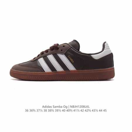 公司级 阿迪达斯 德训鞋 Adidas Originals Samba Og Shoes 经典运动鞋小白鞋 T头鞋 男女板鞋 彰显休闲摩登风情的时尚经典鞋。它诞 - 点击图像关闭