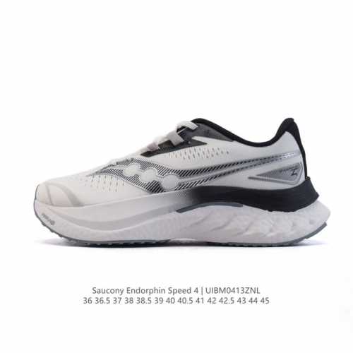 新品公司级 索康尼新鞋！英伦竞速风Saucony伦敦限定Endorphin Speed4Saucony索康尼啡速4跑鞋缓震回弹马拉松竞速训练跑步透气运动鞋子Sp