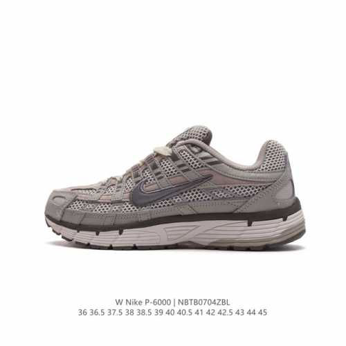 耐克 Nike 男女子休闲运动鞋p-6000Premium 轻便舒适透气防滑缓震耐磨跑步鞋。P-6000 是一款植根于 2000 年代风格的混合款式，让人想起去