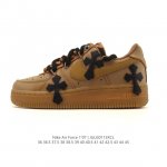 公司级 Af1耐克 Nike Air Force 1 ‘07 Low 空军一号 2026年新款 马年限定 解构绑带 双鞋带 厚底增高百搭运动板鞋 原楦头原纸板