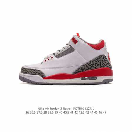 公司级 耐克 乔丹 Aj3 耐克 Nike Air Jordan 3 Retro Se 乔3 复刻篮球鞋 乔丹3代 三代 男女子运动鞋，作为 Aj 系列中广受认 - 点击图像关闭