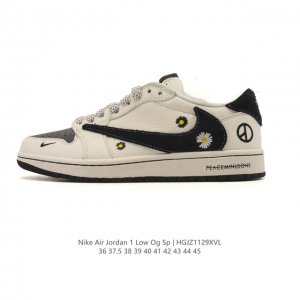 公司级 耐克 Nike Air Jordan 1 Low Og Sp Military Blue Aj1乔1倒勾 2025年新款 低帮篮球鞋 Aj1 乔丹1代