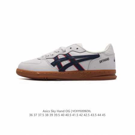 Asics 亚瑟士 Skyhand Og 休闲鞋复古舒适 防滑耐磨 低帮 板鞋 男女同款。Asics Skyhand Og 于今年 6 月初与哥本哈根的 Hay - 点击图像关闭