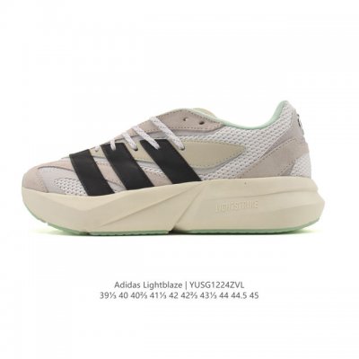 阿迪达斯 Adidas 流光跑鞋Lightblaze超轻防滑跑鞋男款新款轻运动鞋，Adidas Sportswear 专为 Z 时代流动青年打造的舒适极简搭档