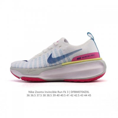 耐克 Nike Zoomx Invincible Run Fk 3 机能风格运动鞋 厚底增高老爹鞋。最新一代的Invincible 第三代来了！首先鞋面采用的是