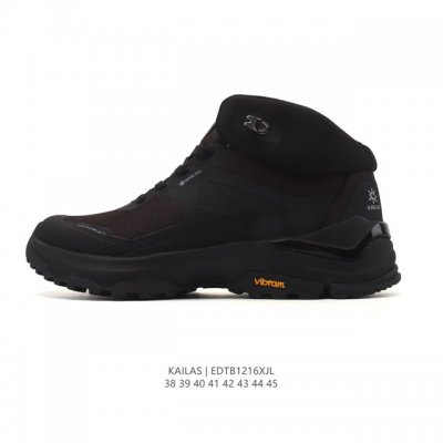 新品公司级 Kailas凯乐石 中高帮登山鞋男Gore-Tex防水缓震抓地重装运动徒步鞋 适合多日中高强度负重的徒步登山鞋。 内靴采用Gore-Tex科技，这项
