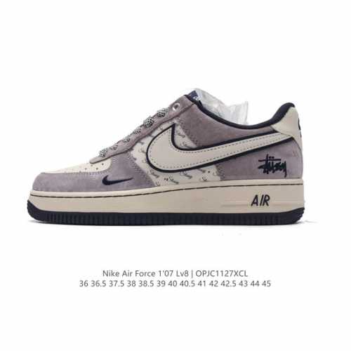公司级 Af1耐克 Nike Air Force 1 ‘07 Low 空军一号 厚底增高百搭运动板鞋 原楦头原纸板 打造纯正空军版型，专注外贸渠道 全掌内置蜂窝