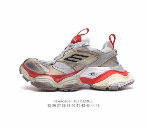 公司级balenciaga Cargo Sneaker 巴黎世家十一代圆头系带 公司级版本 舒适百搭低帮生活休闲鞋老爹鞋 全套原纸板楦头开发 最原汁原味的灵魂版