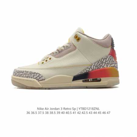 公司级 耐克 乔丹 Aj3 耐克 Nike Air Jordan 3 Retro Se 乔3 复刻篮球鞋 乔丹3代 三代 男女子运动鞋，作为 Aj 系列中广受认 - 点击图像关闭