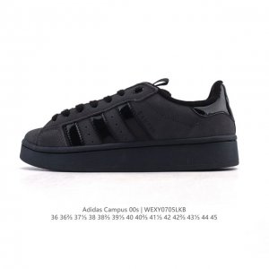 Adidas阿迪达斯.三叶草Campus 00S 翻毛皮面包鞋复古休闲板鞋。千禧回潮！Adidas Campus 00S 经典再现！面包化的Campus鞋款在今