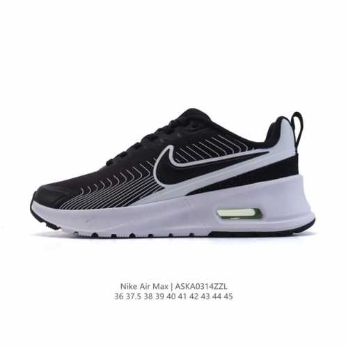 140 【新品】耐克 Nike Air Max Nuaxis 网面透气 防滑耐磨 舒适轻便 系带运动鞋 气垫缓震回弹 跑鞋时尚低帮跑步鞋鞋底采用Air Mix