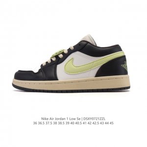 真标 耐克 乔丹Air Jordan 1 Low Aj1 乔1 乔丹1代Aj1 低帮复古文化休闲运动篮球鞋。从1985 年面世的元年款汲取设计灵感，采用简洁大方