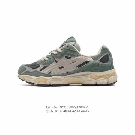公司级 Asicsgel-Nyc复古单品 亚瑟士asicstiger 新款休闲鞋 厚底街头运动休闲鞋，Asics亚瑟士推出全新gel-Nyc，彰显纽约都市活力。 - 点击图像关闭