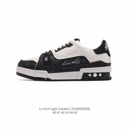 Louis Vuitton 路易威登 原装进口平纹纹粒面小牛皮革鞋面材质，原装一致tpr光泽组合鞋底，耐弯折滴塑支持片，鞋垫嵌入超软脚感乳胶材质驴的篮球鞋,Vi - 点击图像关闭