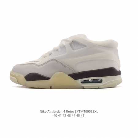 耐克 Nike Air Jordan 4 Retro Og迈克尔 乔丹Aj4代乔4 低帮复古休闲运动文化篮球鞋。秉承轻量化的速度型篮球鞋设计思想完成设计，降低重 - 点击图像关闭