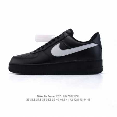 耐克 Nike Air Force 1 '07 Low 空军一号含气垫 小白鞋 低帮百搭厚底增高休闲运动板鞋。柔软、弹性十足的缓震性能和出色的中底设计，横跨复古 - 点击图像关闭