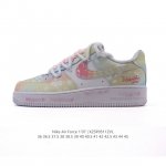 耐克 Nike Air Force 1 '07 Low 空军一号含气垫 小白鞋 2025年 蛇年新款 解构绑带 双鞋带 低帮百搭厚底增高休闲运动板鞋。柔软、弹性