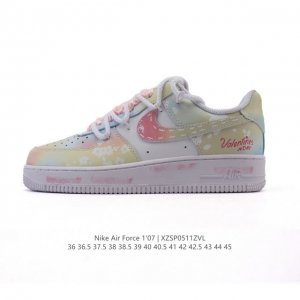 耐克 Nike Air Force 1 '07 Low 空军一号含气垫 小白鞋 2025年 蛇年新款 解构绑带 双鞋带 低帮百搭厚底增高休闲运动板鞋。柔软、弹性