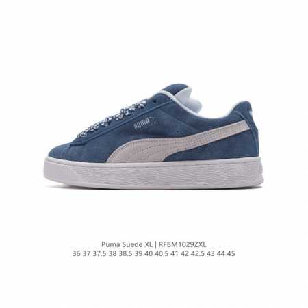 彪马PUMA SUEDE XL 低帮复古轻便透气防滑减震休闲鞋 小白鞋 厚底增高运动板鞋 类型：男女鞋 尺码: 36-45含半码 货号：398310-01 编码 - 点击图像关闭