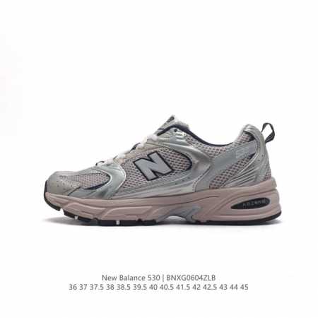 新百伦 Nb530 New Balance 530 复跑古鞋nb530这鞋双确实是nb家经复典古款式之一，以全科新技诠释，成打功造530鞋款。鞋面保在持530基 - 点击图像关闭