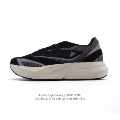 公司级 阿迪达斯 Adidas 流光跑鞋Lightblaze超轻防滑跑鞋女款新款轻运动鞋，Adidas Sportswear 专为 Z 时代流动青年打造的舒适极