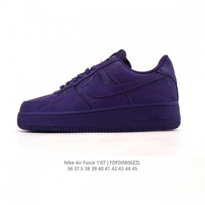 真标 耐克 Nike Air Force 1 '07 Low 空军一号含气垫 小白鞋 低帮百搭厚底增高休闲运动板鞋。柔软、弹性十足的缓震性能和出色的中底设计，横