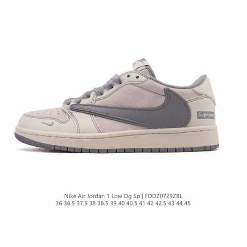 真标 耐克 Nike Air Jordan 1 Low Og Sp Military Blue Aj1乔1倒勾 2025年新款 蛇年新款 低帮篮球鞋 Aj1 乔