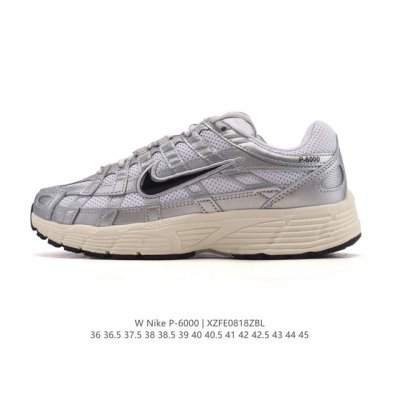 耐克 Nike 男女子休闲运动鞋 P-6000Premium 轻便舒适透气防滑缓震耐磨跑步鞋。P-6000 是一款植根于 0 年代风格的混合款式，让人想起去年再