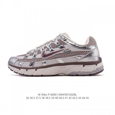 公司级 耐克 Nike 男女子休闲运动鞋 P-6000Premium 轻便舒适透气防滑缓震耐磨跑步鞋。P-6000 是一款植根于 0 年代风格的混合款式，让人想