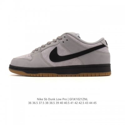 公司级 耐克 Nike Sb Dunk Low Pro 男女同款运动鞋复古板鞋，尽情迈步，彰显个性风采。采用柔软皮革鞋面，经久耐穿，塑就如元年款 Dunk 般的