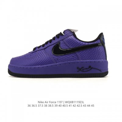 公司级 Af1耐克 Nike Air Force 1 ‘07 Low 空军一号 厚底增高百搭运动板鞋 蛇纹鞋面 原楦头原纸板 打造纯正空军版型，专注外贸渠道 全