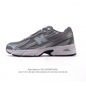 new Balance Mr740 Nb新百伦系列复古老爹风休闲运动慢跑鞋。采用轻质牛剖革拼接透气网眼衬垫织物鞋面材质 T-Beam大底提供足步弓支撑 保持步态