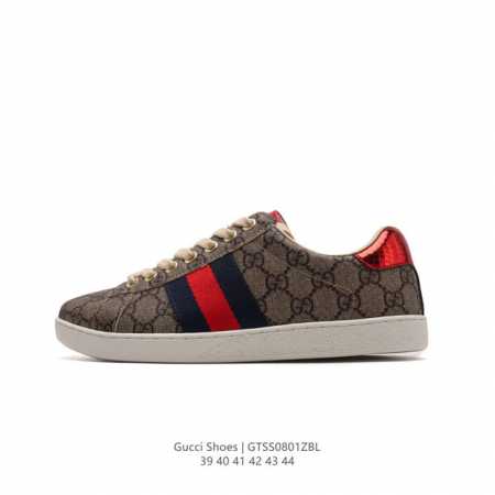 gucci 古驰奢侈品男女运动鞋休闲鞋子 经典耐穿复古感满满的gucci满印板鞋 生胶底 经典爆款。经典款的鞋子是最适合用来搭配的，不管是出街还是约会都很不错哦 - 点击图像关闭