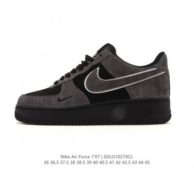 公司级 Af1耐克 Nike Air Force 1 ‘07 Low 空军一号 厚底增高百搭运动板鞋 原楦头原纸板 打造纯正空军版型，专注外贸渠道 全掌内置蜂窝