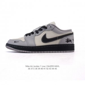 公司级 耐克 乔丹Air Jordan 1 Low Aj1 乔1 乔丹1代Aj1 低帮复古文化休闲运动篮球鞋。从1985 年面世的元年款汲取设计灵感，采用简洁大