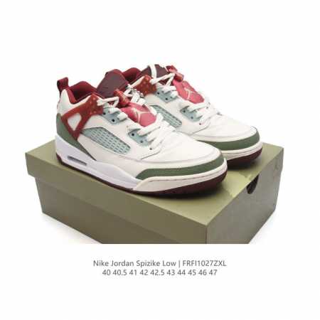 耐克 NIKE JORDAN SPIZIKE LOW 经典爆裂纹复古运动篮球鞋！全新低帮造型吸睛！整双鞋在融合了 AIr Jordan 经典鞋款中的标志性元素之 - 点击图像关闭