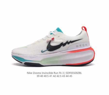 耐克 Nike Zoomx Invincible Run Fk 3 机能风格运动鞋 厚底增高老爹鞋 最新一代的invincible 第三代来了 首先鞋面采用的是 - 点击图像关闭
