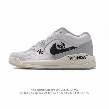 公司级 耐克 Nike Air Jordan Stadium Aj90 潮流运动板鞋 熊猫 竹子 印花 Aj90 充满了对tinkerhathield 原创设计 - 点击图像关闭