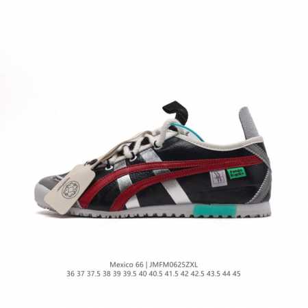 真标 Asics 亚瑟士 男女鞋真标半码制 日产经典老牌-鬼塚虎 Onitsuka Tiger Mexico 66经典墨西哥系列复古经典百搭板鞋休闲运动鞋慢跑鞋 - 点击图像关闭